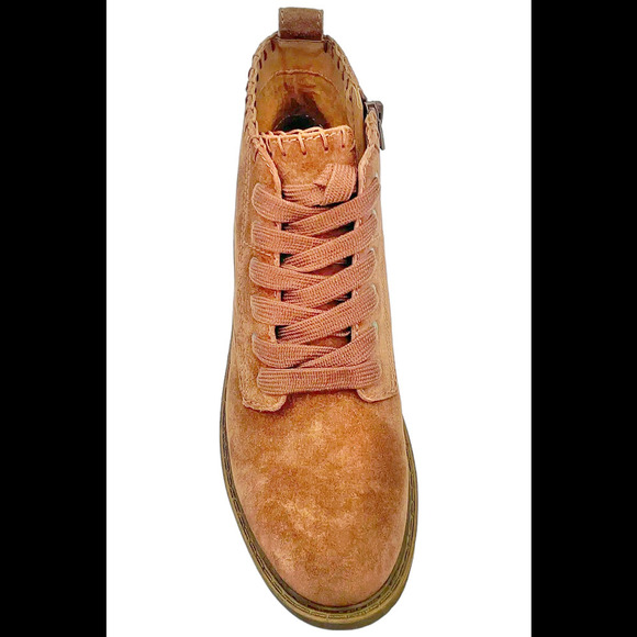 Zodiac Suede Lace-Up Boots Paisley Cognac - Medium - Picture 2 of 3